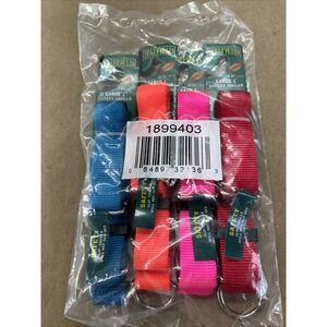 4 Pk Hatfield Large Dog Collar 1" Slip-Collar Asst Color Safety 18-26" Neck